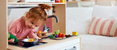 Wooden pretend play toys