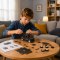 3D Wooden Puzzle SWAT Vehicle Toy