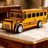 3D Wooden Puzzle School Bus Toy
