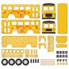 3D Wooden Puzzle School Bus Toy