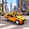 3D Wooden Puzzle Taxi Vehicle Toy