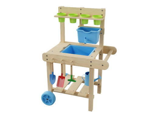 Outdoors Potting Benches Table For Kids Wooden Workstation Table Mobile Garden Potting Bench Potting Bench Table