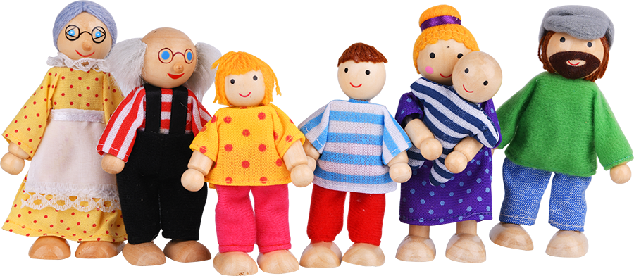 Doll Family,7pcs