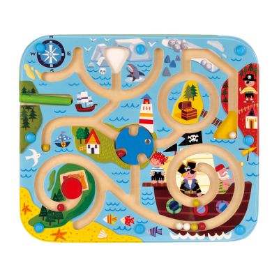 Busy Board for Toddlers 2-4 Magnetic Magnetic Marble Maze 