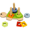 Sorting Turtle Wooden Geometric Sorting & Stacking Toy Montessori Shape Sorter Baby Toys