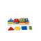 Shape Sorting Board Montessori Stacking Toys Colourful Wooden Sensory Toy