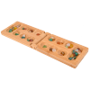 Mancala Board Game - Fun Classic Table Game with Wooden Board for Adults & Kids 2 Player Game
