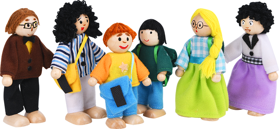 Doll Family,7pcs