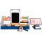Forestoy Wooden Coffee Shop with Accessories Montessori Toy Role Play Toys