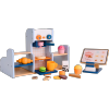 Forestoy Wooden Coffee Shop with Accessories Montessori Toy Role Play Toys