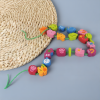 Wooden Lacing Beads Fun Set, Wooden Lacing Beads Nature Kit, Wooden Lacing Beads Playtime Pack, Wooden Lacing Beads Learning Toy