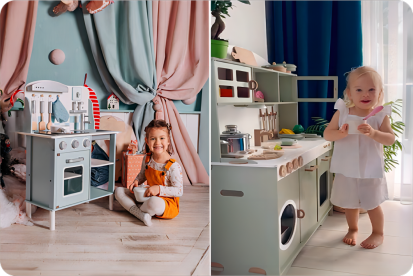 wood kitchen toys 