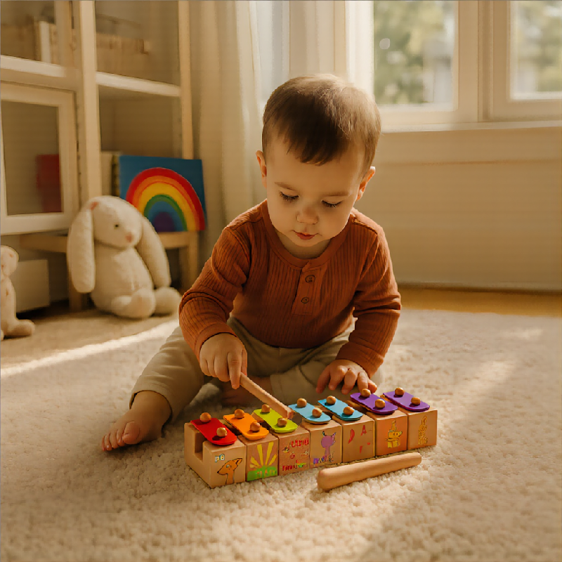 Wooden Block Xylophone