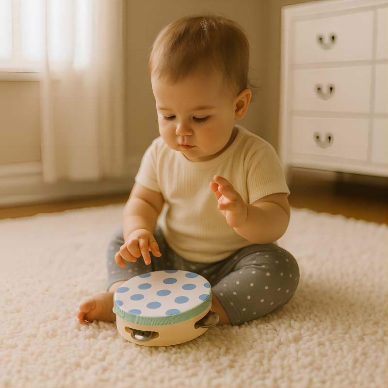 Wooden Tambourine