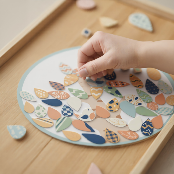 Wooden Tree Matching Games | Educational Leaf Puzzle | Wood| Toddler Learning Play | OEM