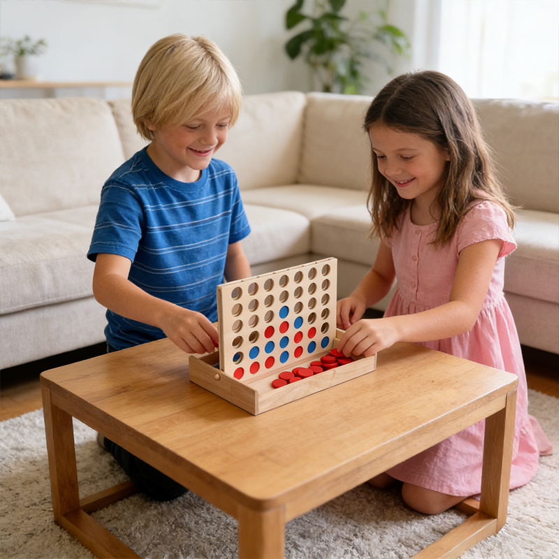 Custom Wooden Connect Four 