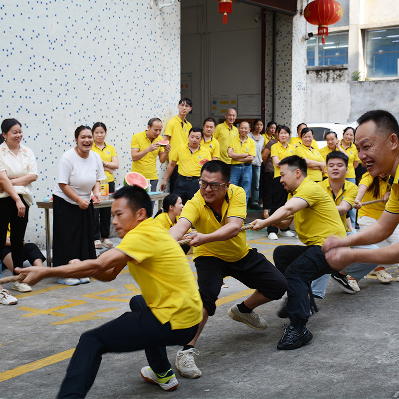 The tug-of-war competition at Siliconeplus Silicone Overmolding Processing Plant on September 10, 2024 was a complete success!