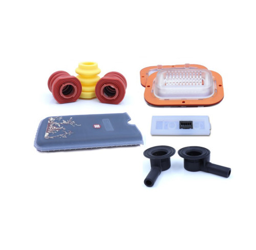 3Cエレクトロニクス向け高性能シリコンアクセサリ | 耐久性と耐熱性に優れたオーバーモールド部品