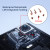 Injection molding liquid silicone one-piece molding hardware mobile phone PIN needle silicone waterproof PIN needle silicone rubber metal factory