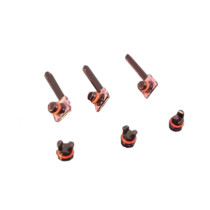 Injection molding liquid silicone one-piece molding hardware mobile phone PIN needle silicone waterproof PIN needle silicone rubber metal factory