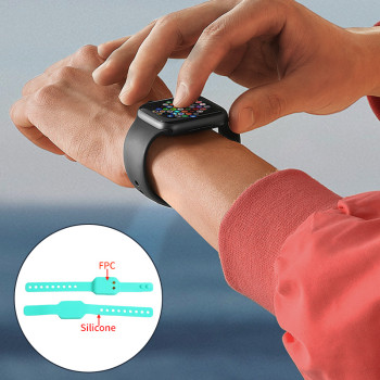 Bespoke Sports Wristband: Combining Silicone Comfort, FPC Efficiency, and Silicone Overmolding for Medical Applications and Medical Silicone Overmolding