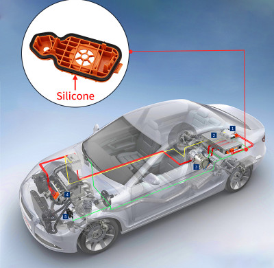 Automotive Silicone Overmolding Solutions | High-Performance Silicone Components for the Automotive Industry