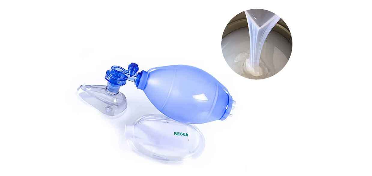 essfestes und flexibles Silikonteil für sterilisierte medizinische Geräte