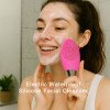 Customizable OEM Deep Clean Electric Waterproof Silicone Facial Cleansing Brush | ODM Skincare Tool for Professional Brands in North America | Perfect Overmolding Solution for High-Quality Silicone Products