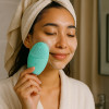 Sonic Silicone Facial Cleanser – Waterproof Rechargeable Face Brush for Deep Pore Cleansing & Gentle Exfoliation