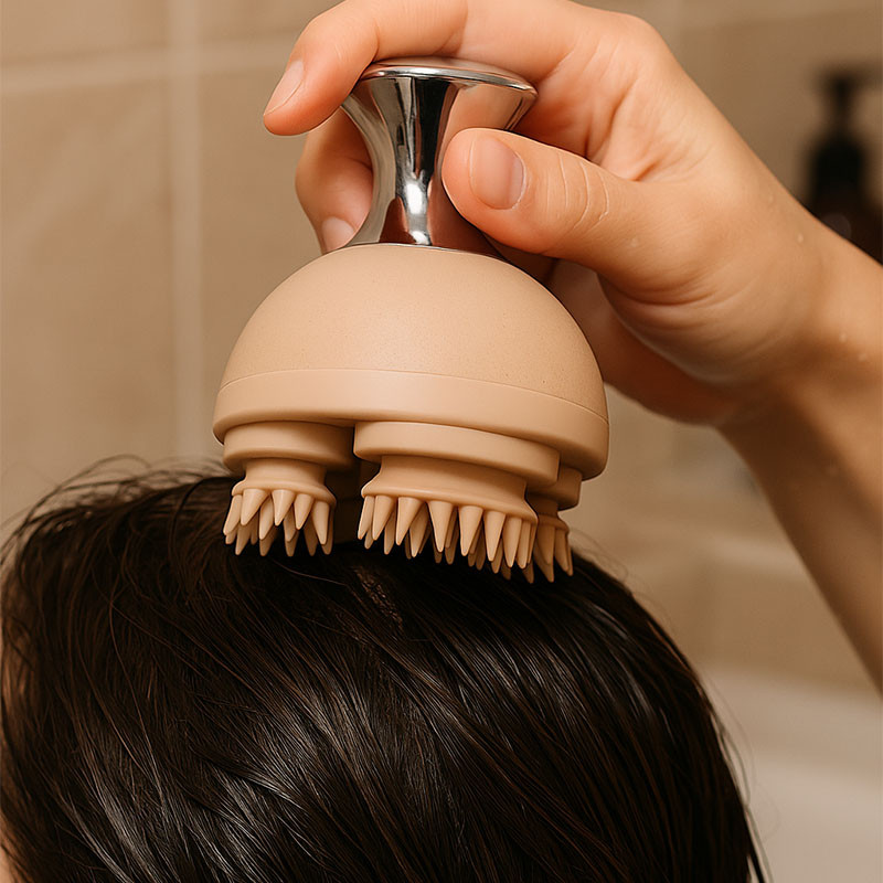 Silicone Electric Scalp bBrush