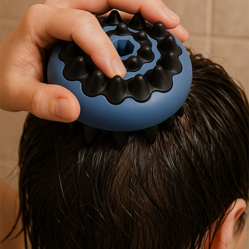 Silicone Massage Attachment Head – Custom Electric Massager Brush for Deep Tissue & Scalp Therapy
