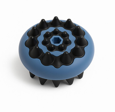 Silicone Massage Attachment Head – Custom Electric Massager Brush for Deep Tissue & Scalp Therapy