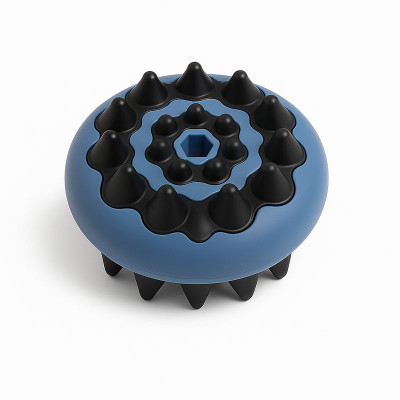 Silicone Massage Attachment Head – Custom Electric Massager Brush for Deep Tissue & Scalp Therapy