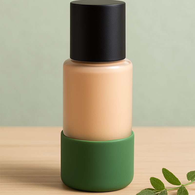 Silicone Overmolding  Eco-Conscious Foundation and Cream Jars