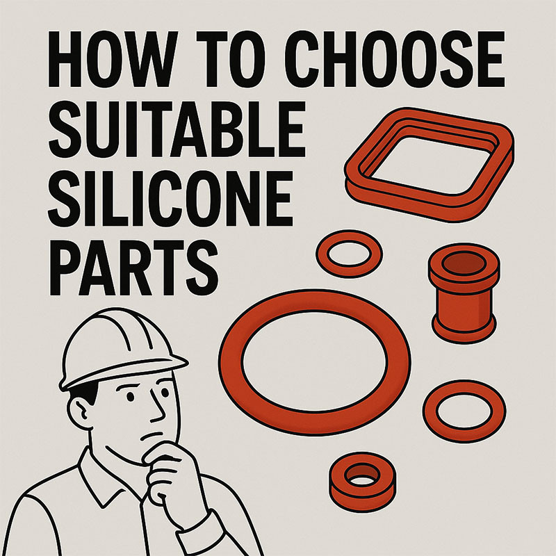 How to Choose the Right Silicone Rubber Parts for Your Industry