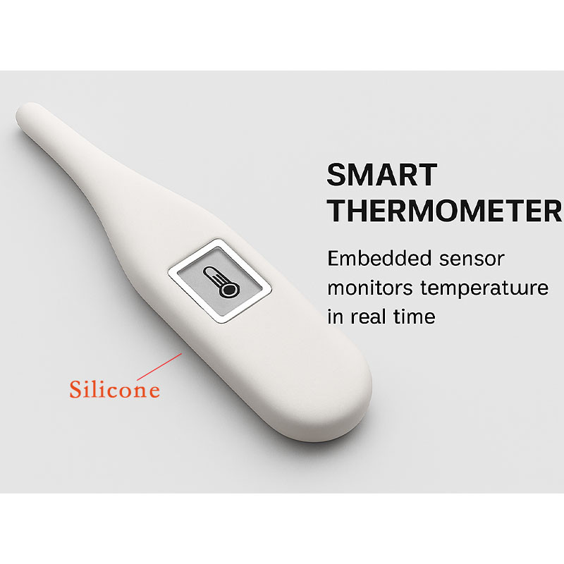 Smart Silicone Components with Embedded Sensors