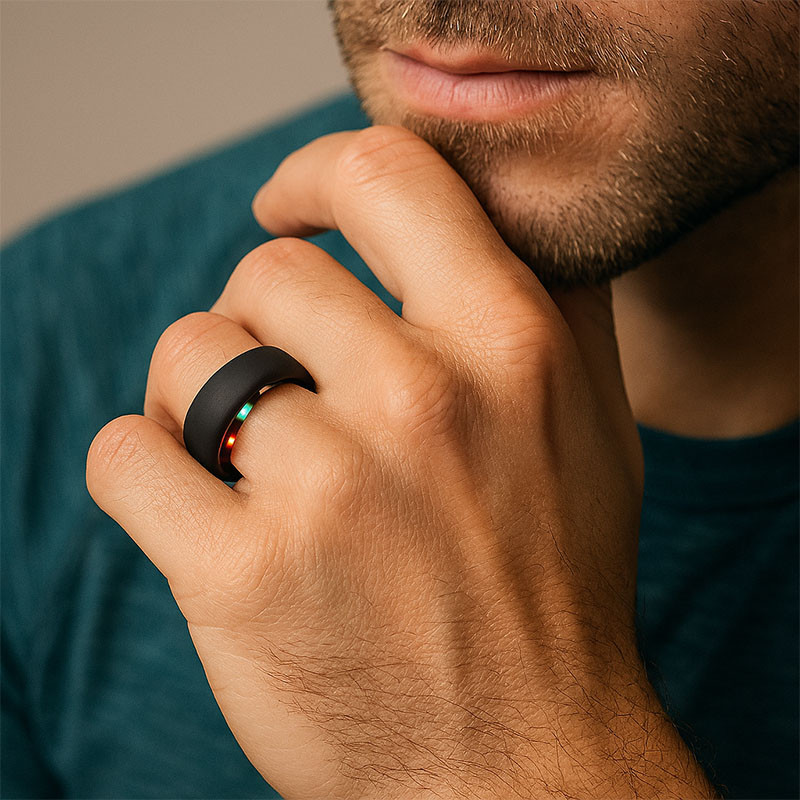 silicone smart ring 