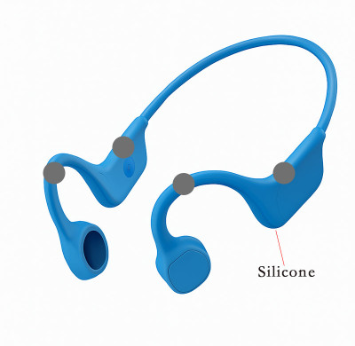 Protector de auriculares de silicona moldeada a medida: funda de silicona hipoalergénica para deportes