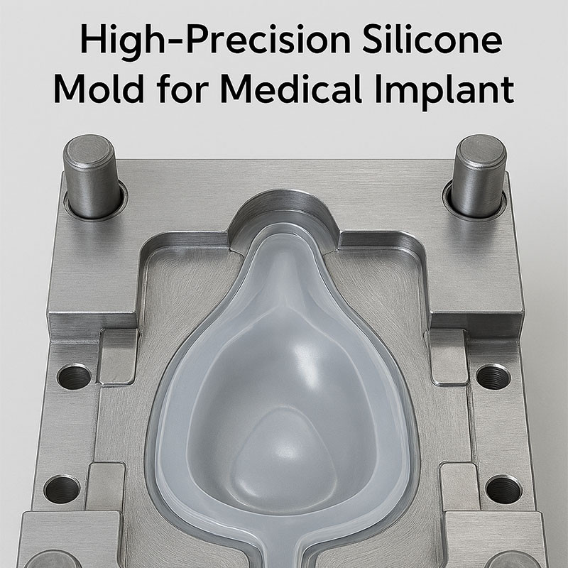 High-Precision SiliconeMold for Medical lmplant