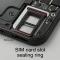 Liquid Silicone Injection Molding Process for Waterproof Encapsulation and Silicone to Metal Overmolding of Mobile Phone Card Trays