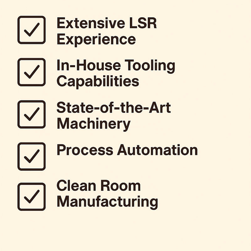 The Ultimate Checklist for Liquid Silicone Rubber Injection Molding Capabilities