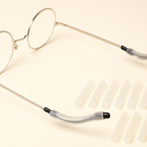 Premium Silicone Eyeglass Temple Covers – Non-Slip Glasses Foot Sleeves, Comfortable Ear Grip & Protective Glasses Arm Tips