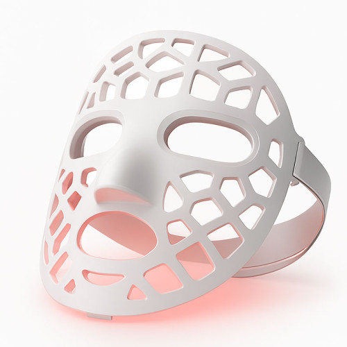 Custom Medical Grade Silicone Red Light Therapy Mask OEM LED Facial Skincare Mask Manufacturer