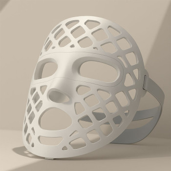 Custom Medical Grade Silicone Red Light Therapy Mask OEM LED Facial Skincare Mask Manufacturer