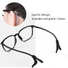 Custom Silicone Eyewear Ear Hooks Soft Anti-Slip Silicone Temple Tips for Eyeglasses and Safety Glasses