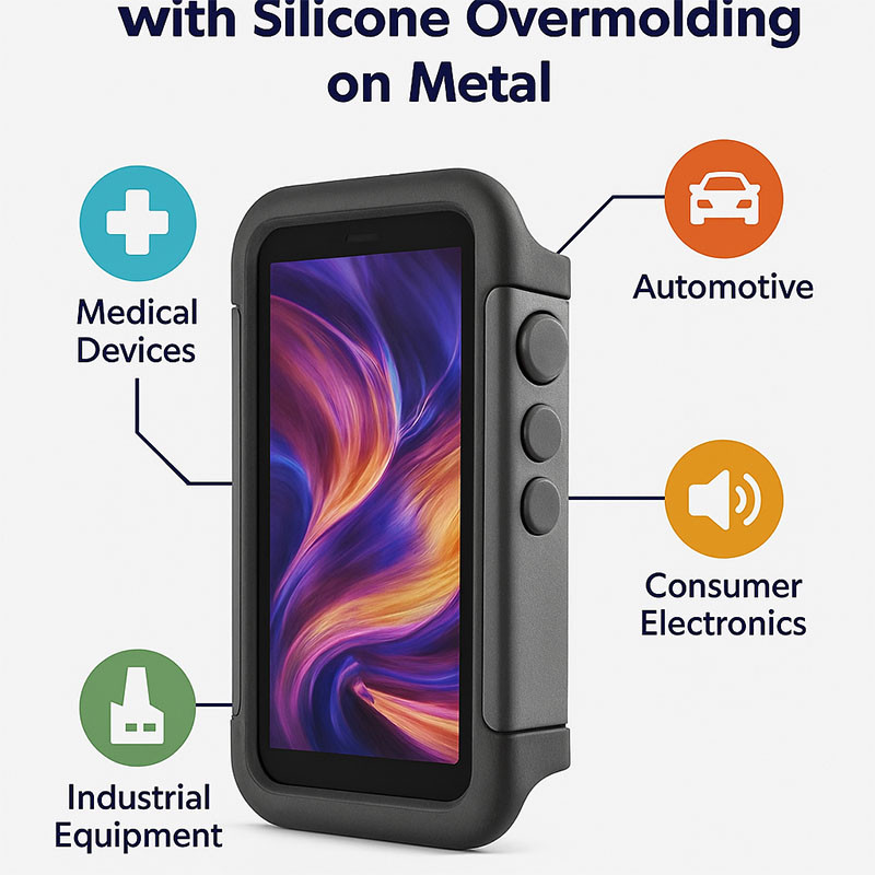 Case Studies: Transforming Products with Silicone Overmolding on Metal