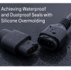 Achieving Waterproof and Dustproof Seals with Silicone Overmolding