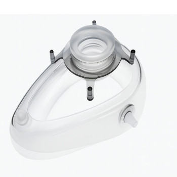 Custom Medical-Grade Silicone Breathing Mask | LSR Injection Molded Respiratory Mask for CPAP, Anesthesia & Ventilator Applications