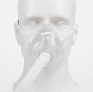 Custom Medical-Grade Silicone Breathing Mask | LSR Injection Molded Respiratory Mask for CPAP, Anesthesia & Ventilator Applications