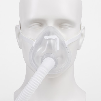 Custom Medical-Grade Silicone Breathing Mask | LSR Injection Molded Respiratory Mask for CPAP, Anesthesia & Ventilator Applications